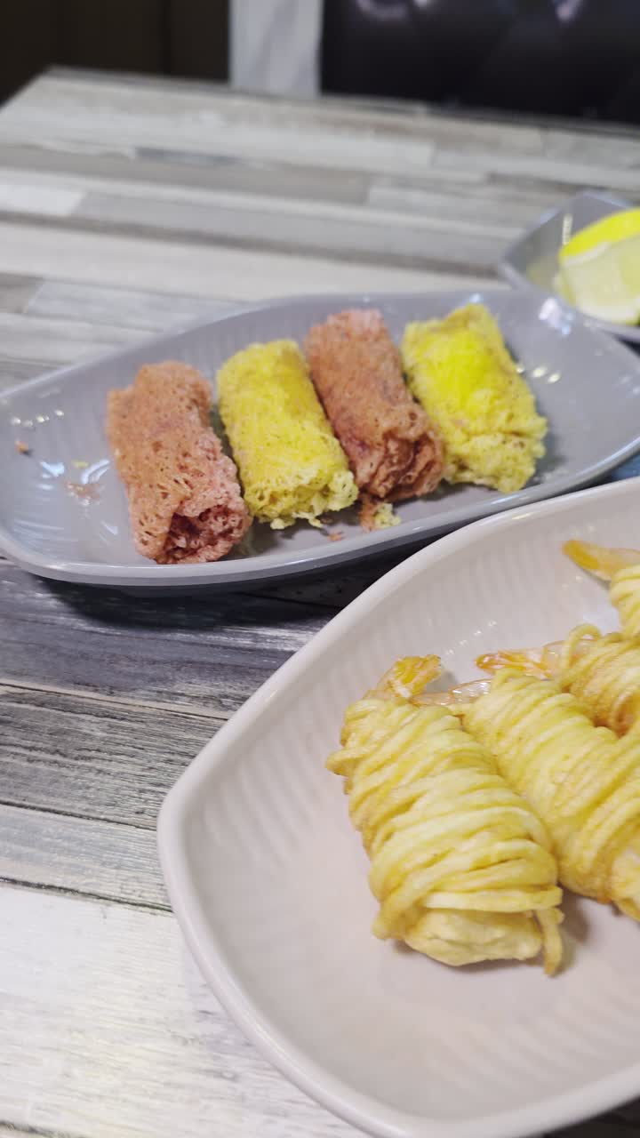 포코코쌀국수 감자말이새우 사이드 메뉴
